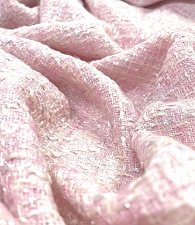 Шанель люрекс нежно-розовая